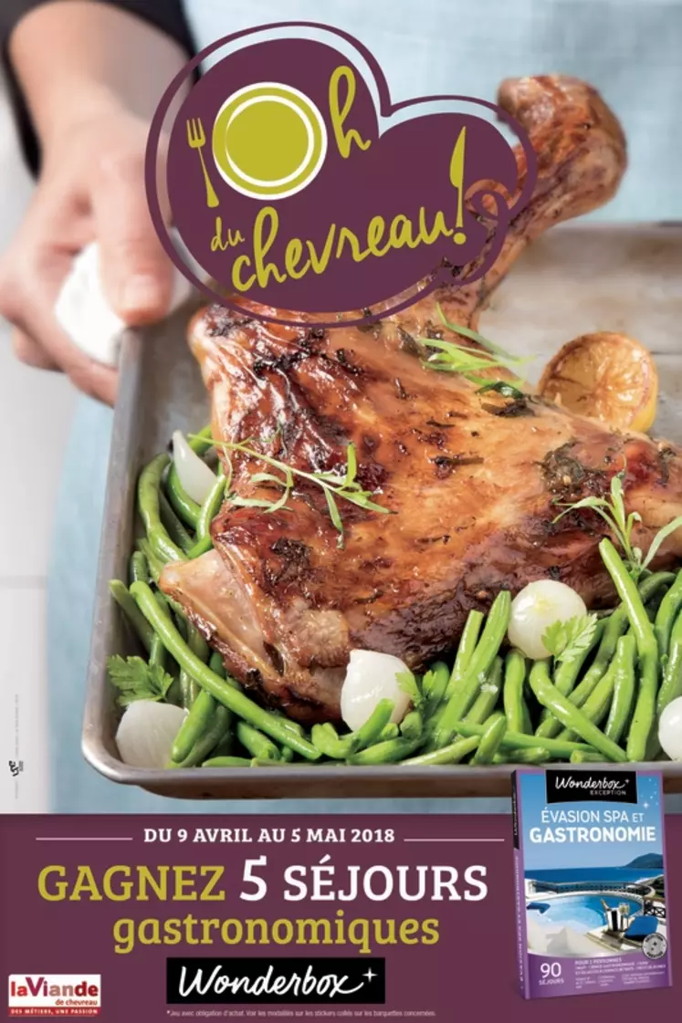 L'affiche et le concours doivent inciter les consommateurs à goûter cette viande méconnue. © Interbev