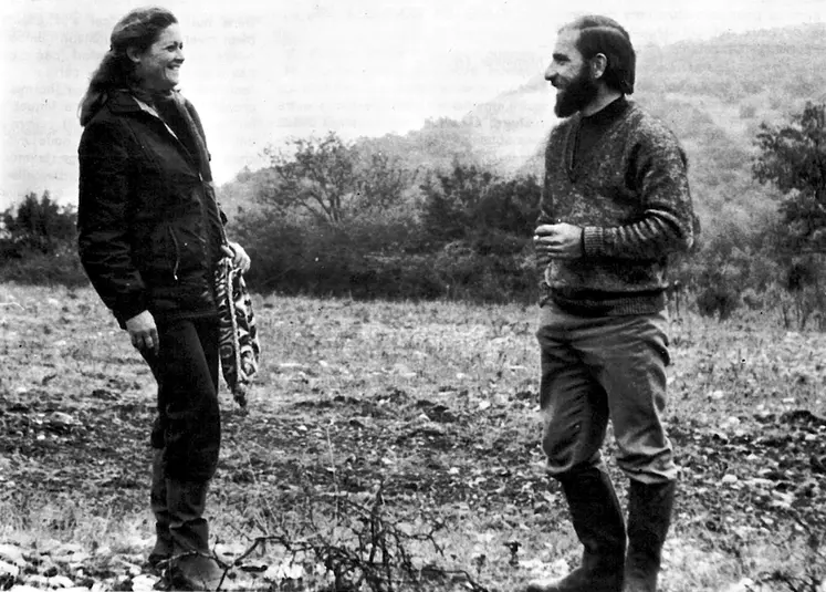 En 1978, Monsieur et Madame Truin sont au cœur du reportage « Les nouveaux pionniers ». Cet article racontant l'installation d'anciens urbains dans le Tarn-et-Garonne fera réagir les lecteurs pendant trois numéros. © Archives