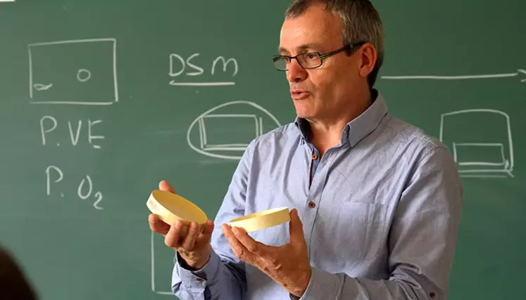 Yves Gaüzère, enseignant en génie alimentaire à l’Enilbio © DR