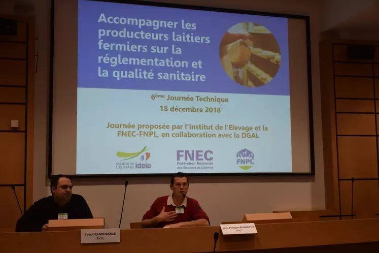 Jean-Philippe Bonnefoy, fromager fermier de Saône-et-Loire et vice-président de la Fnec : « Les alertes sanitaires sont toujours une épreuve difficile à passer. Il faut que toute la strate administrative soit réactive pour que le producteur sache rapidement quand il pourra reprendre la commercialisation et voir enfin où est le bout du tunnel ». © D. Hardy