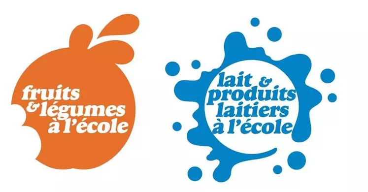 Le programme « Lait et Fruits à l’école » de l'Union Européenne consiste en l’octroi d’une aide pour la distribution de fruits et légumes, de lait et de certains produits laitiers aux élèves dans les établissements scolaires.