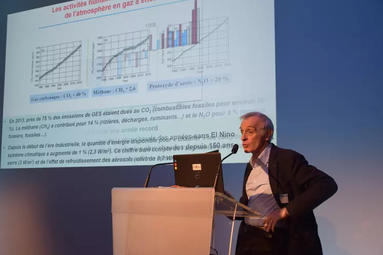 Jean Jouzel, expert climatologue du CNRS et du Giec © D. Hardy