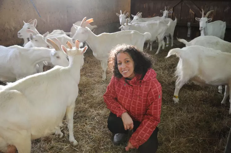 Leïla cherche à céder son esploitation. © M. Devimeux