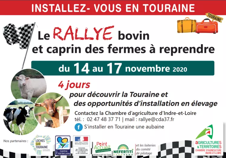 Durant ces quatre jours, dont une journée au salon Ferme Expo, les candidats pourront visiter les exploitations à reprendre. Ils rencontreront aussi les acteurs agricoles locaux et pourront découvrir l'environnement socio-économique du territoire.