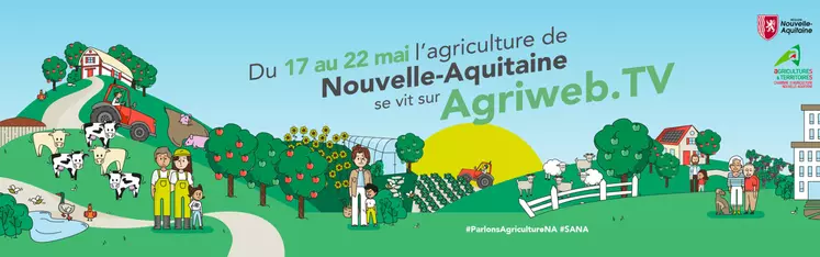 Cette année encore, le salon de l'agriculture de Nouvelle-Aquitaine sera uniquement en virtuelle. 