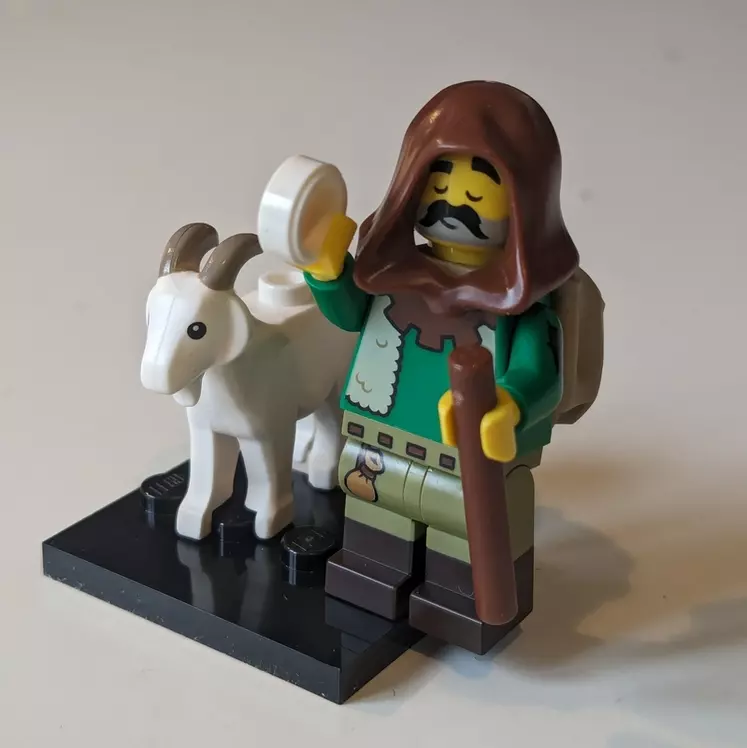 Minifigurine Lego chevrier
