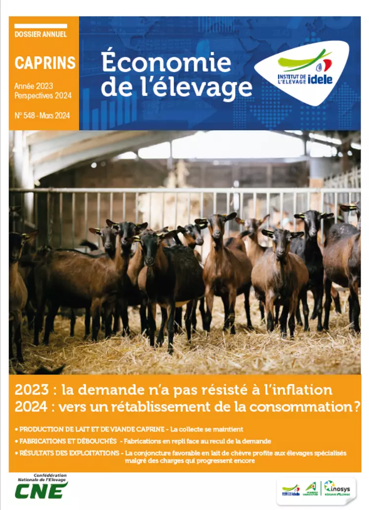 Dossier économie de l'élevage caprin 2024