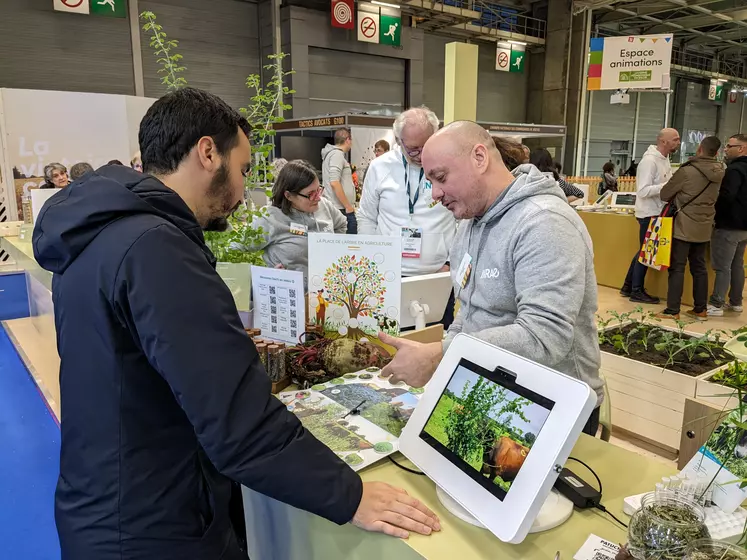 Stand Inrae au Salon de l'agriculture