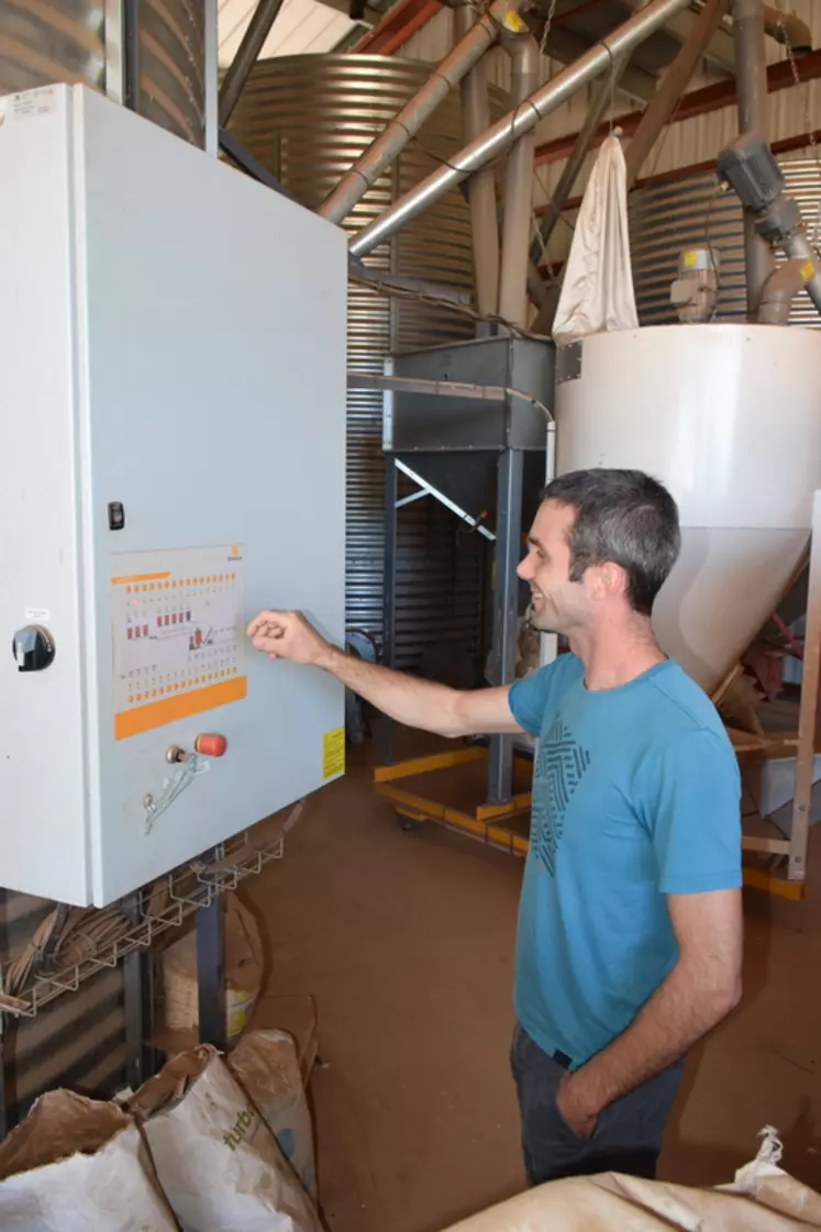 Fabrique d'aliment à la ferme