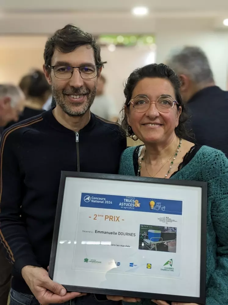 Emmanuelle et Hervé Dournes, fromagers fermiers en Haute-Garonne