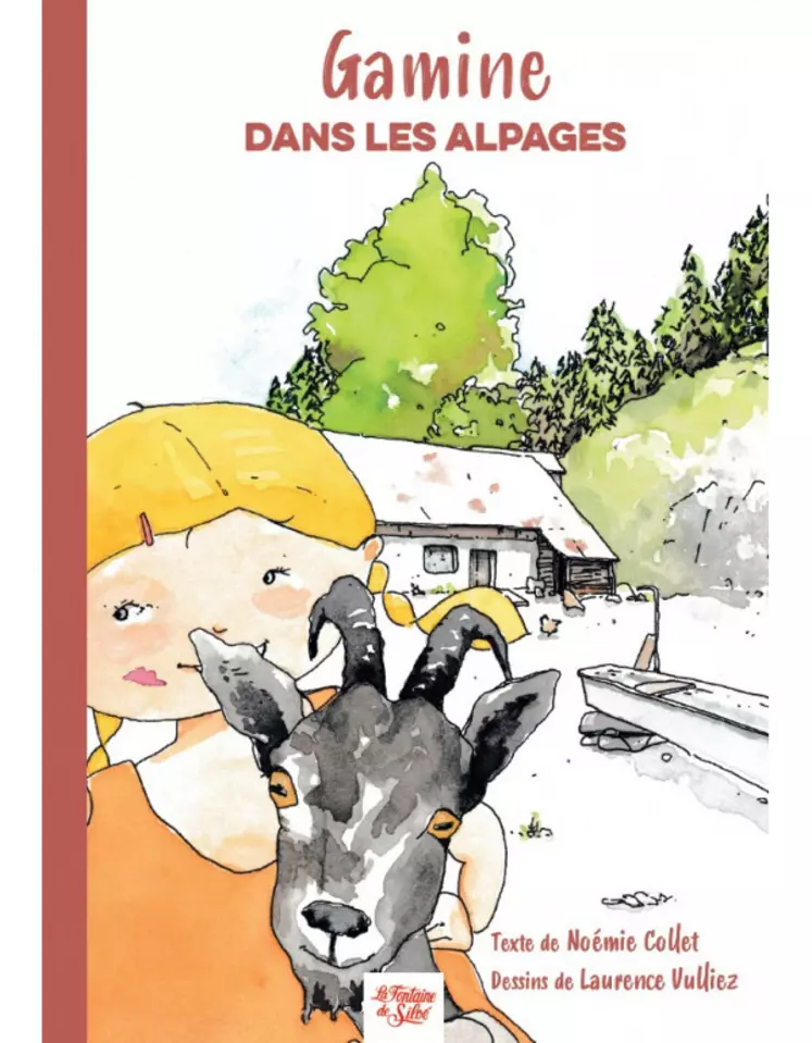 Gamine dans les alpages
