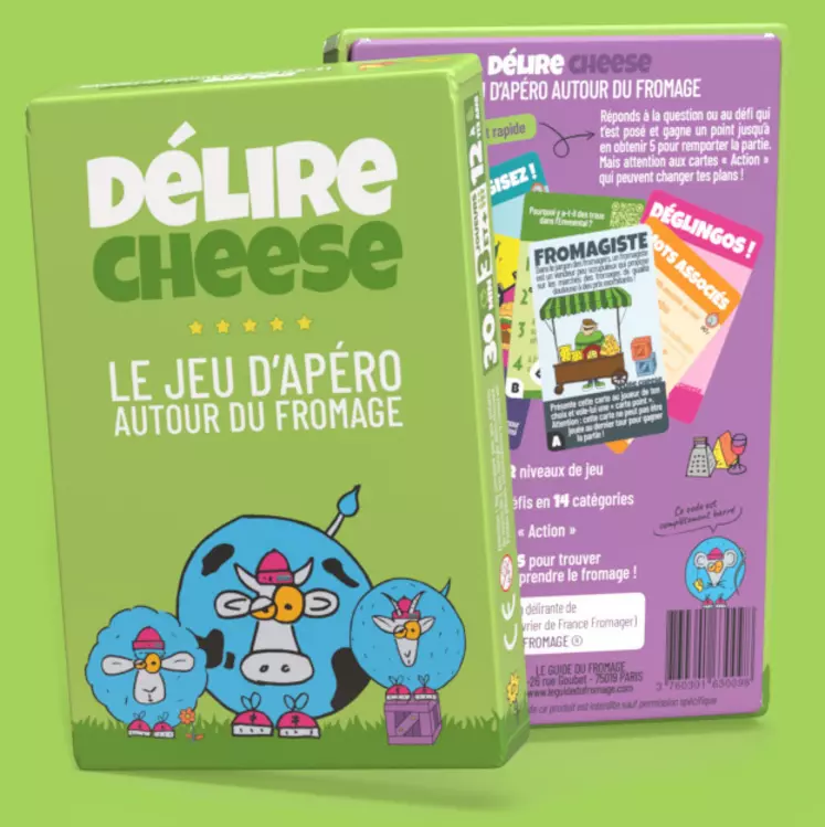 Boite de jeu Délire Cheese