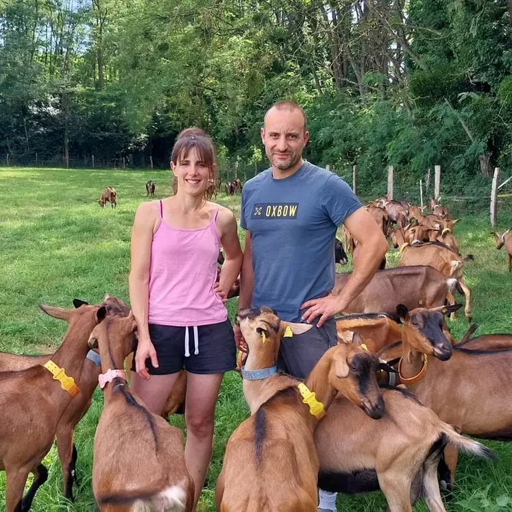 Amandine et Stéphane Lafranchise