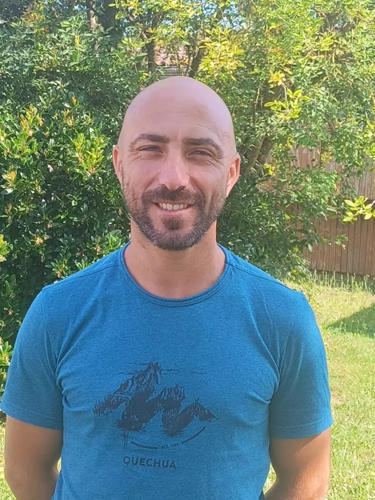 Vincent Gousseau, technicien Capgènes 