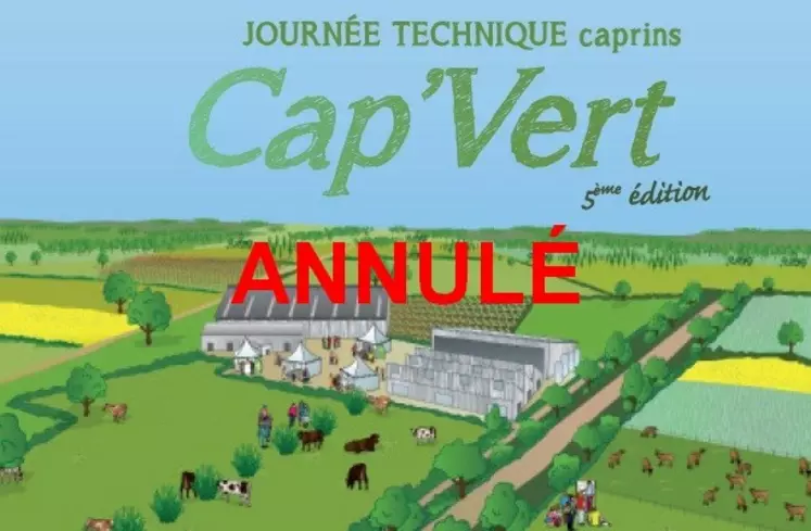 affiche Cap'Vert annulé