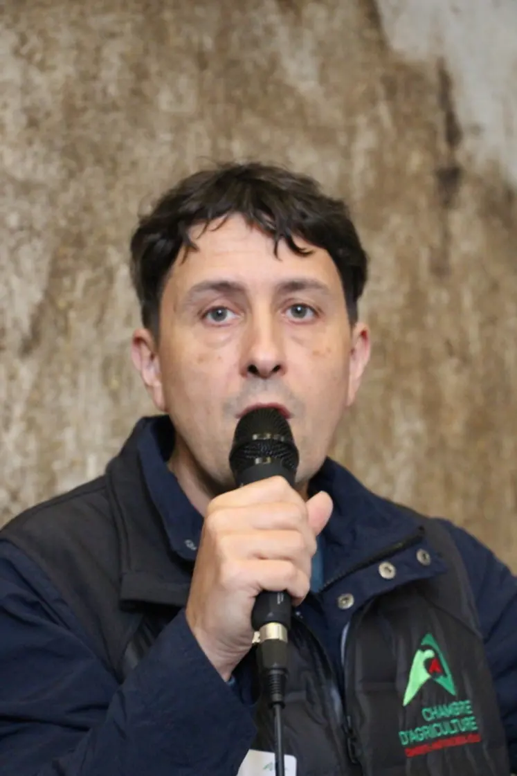 <em class="placeholder">Damien Poisbleau, conseiller caprin à la chambre d’agriculture Charente-Maritime-Deux-Sèvres</em>
