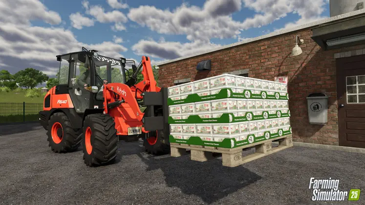 <em class="placeholder">Copie d&#039;écran du jeu Farming Simulator avec du fromage de chèvres</em>