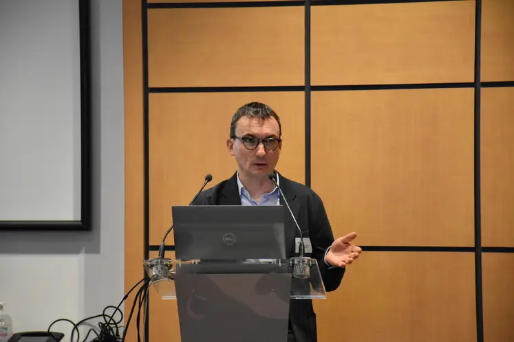 <em class="placeholder">François Frette, animateur de la section ovine et caprine d&#039;Interbev.</em>