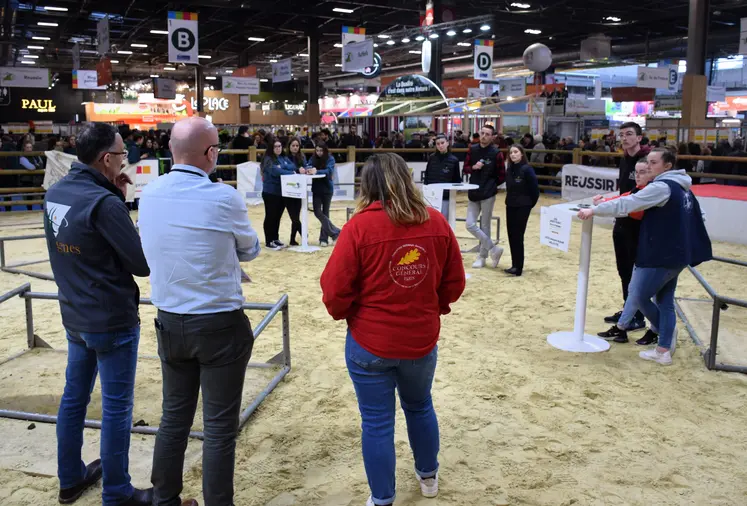 Les participants au trophée des jeunes caprins demain devant le jury