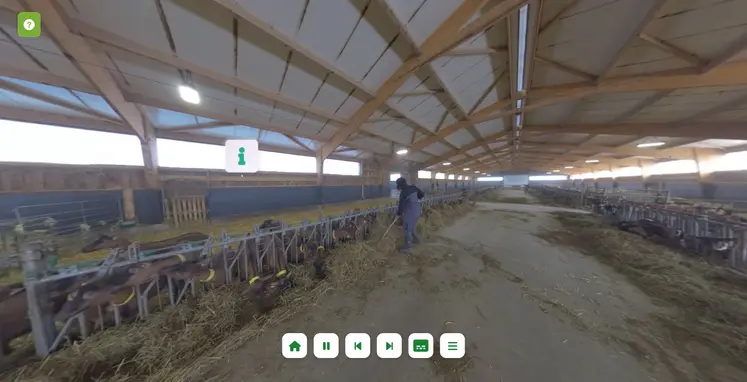 Image de la visite de la chèvrerie sur le site anicap.artefacto.eu