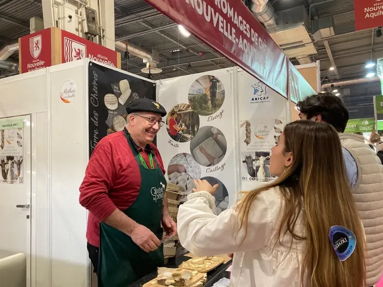 <em class="placeholder">Jean Barou au Salon de l'agriculture 2025</em>
