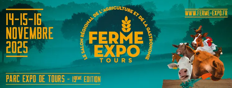 Affiche de Ferme Expo à Tours