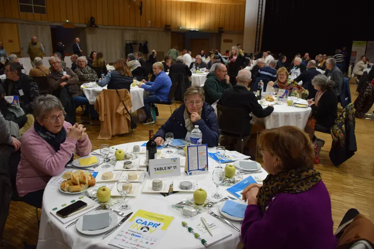 Les jurés évaluent les fromages le 26 novembre 2025.