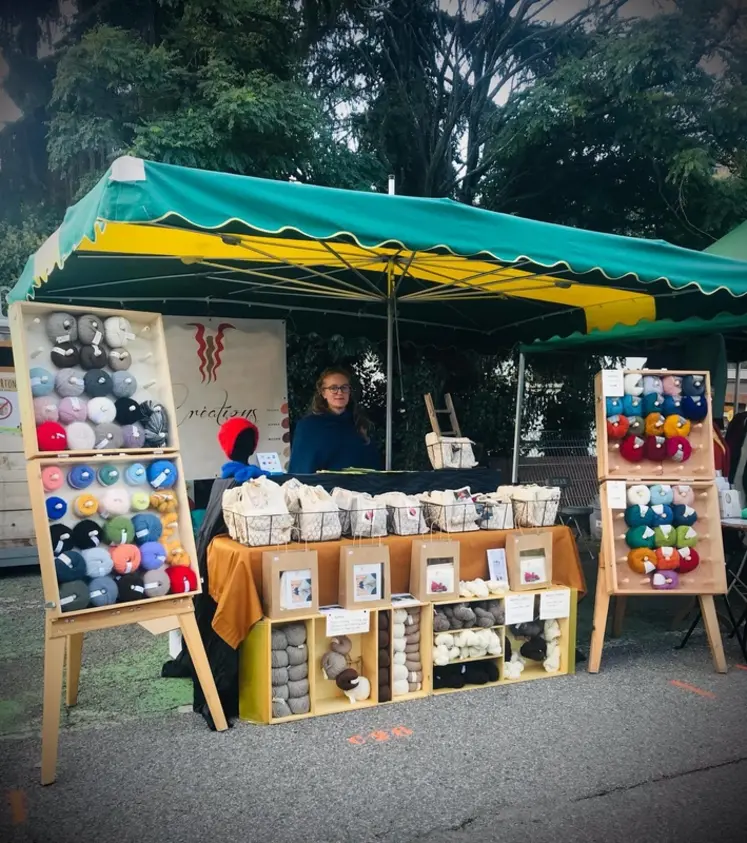 <em class="placeholder">Vente de laine à l'occasion d'une animation</em>