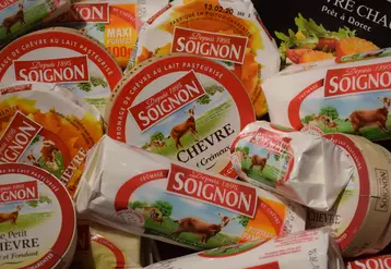 Les fromages de chèvres Soignon ont été surconsommés dans les grandes surfaces pendant le confinement.