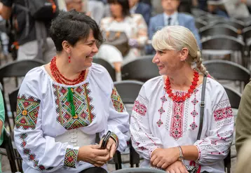 Deux fromagères ukrainiennes