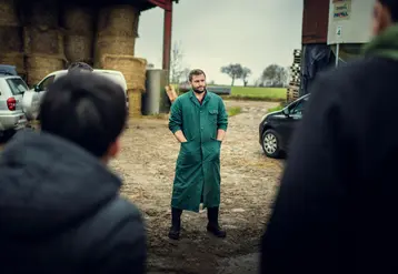 <em class="placeholder">Nicolas Damas, vétérinaire caprin dans le Maine-et-Loire</em>