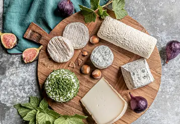 <em class="placeholder">plateau de fromage de chèvre au lait cru</em>