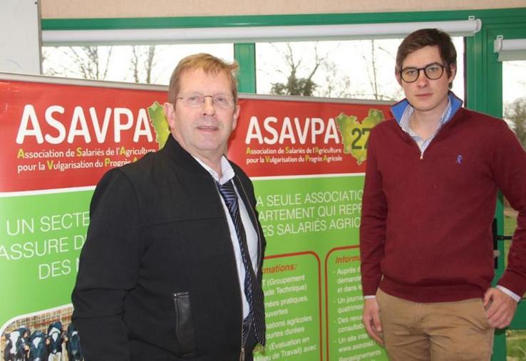 Patrick Poulet et Quentin Avenel, son vice-président.
Le renouvellement des générations est aussi une préoccupation de l’association.