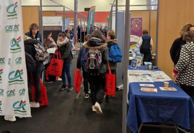 Près de 800 collégiens et lycéens sont venus s’informer sur les métiers de l’agriculture.