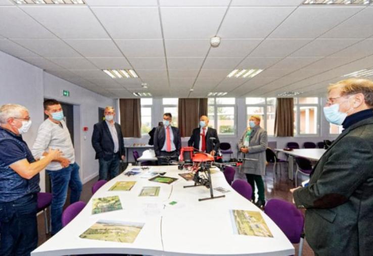 Au lycée agricole de Chambray, les drones
font décoller la formation technologique