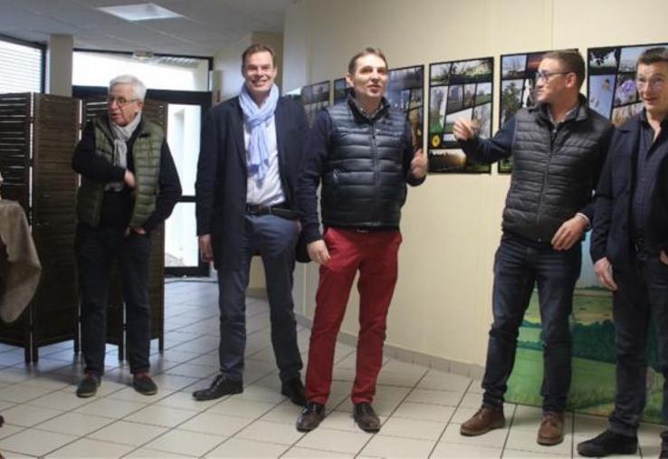 Les présidents (ou leur représentant) des OPA. Bien présent au rendez-vous mais qui a échappé à l’oeil de l’objectif de l’appareil photo, Christian Verdier (GRCETA).