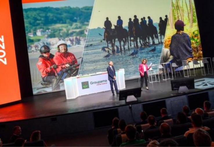 A Deauville, Groupama Centre Manche a confirmé son engagement auprès des agriculteurs du territoire et sa capacité à les conserver.
