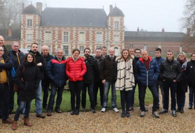 Les adhérents du syndicat limousin de Haute-Normandie se sont réunis le 25 janvier dernier à Radepont.