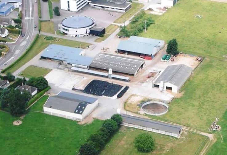 Exploitation agricole du lycée professionnel agricole du Neubourg.