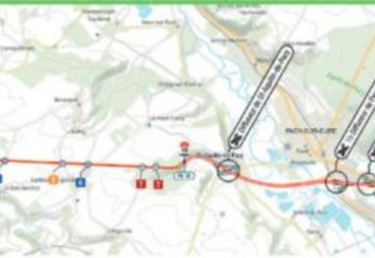 RN13, aménagement entre Evreux et Chaufour-lès-Bonnières, scénario de référence.