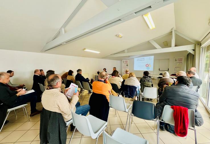 Une vingtaine de personnes sont venues à l'assemblée générale de SP 27.