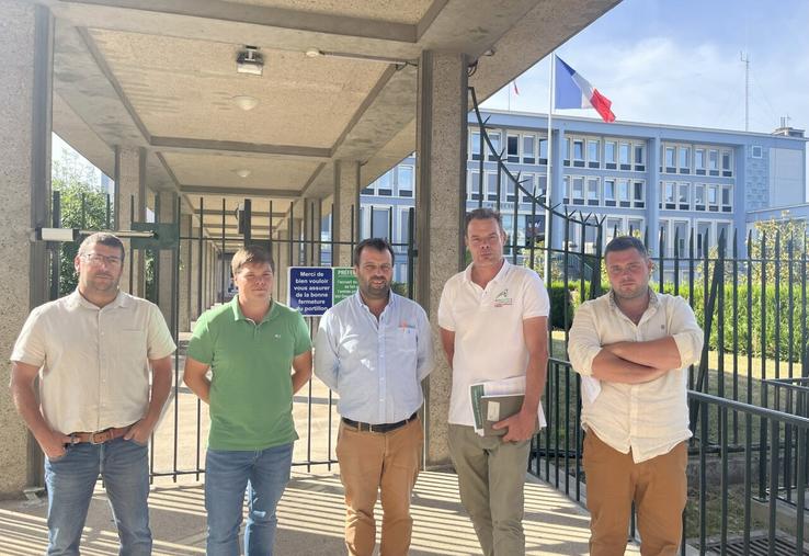 FNSEA 27, JA de l'Eure et Chambre d'agriculture de l'Eure : en première ligne pour défendre les agriculteurs.