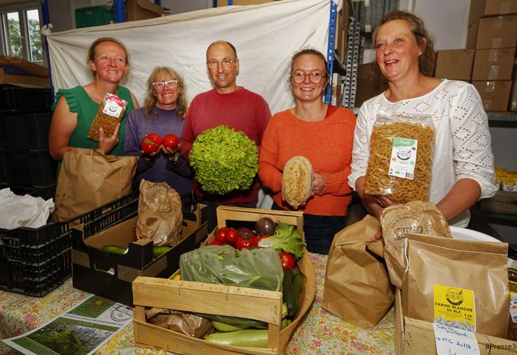 "Des producteurs peuvent se greffer à nous. On nous demande des œufs, du fromage, des tisanes, etc."