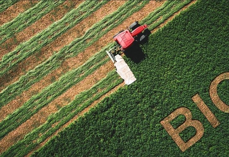 En 2023, l'agriculture biologique représentait 14 % des exploitations en France et 6 % des ventes de produits alimentaires.