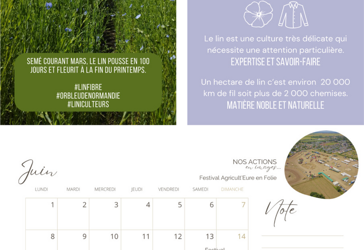 Les photos retracent le fil d'une année de culture dans le département.