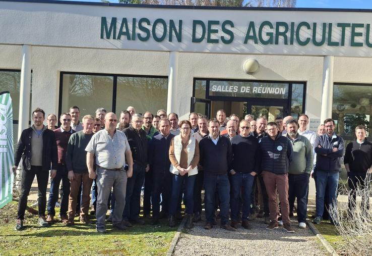 Le conseil d'administration FNSEA 27 a réélu Amaury Levesque à la présidence de la FNSEA 27.