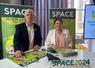 Marcel Deniuel et Anne-Marie Quémener ont présenté les grandes lignes de la prochaine édition du Space 2024 lors d'une conférence de presse.