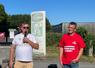 Sylvain Delye, président de la FDSEA de l'Orne et Philippe Sellier, membre du bureau de la FNB. 