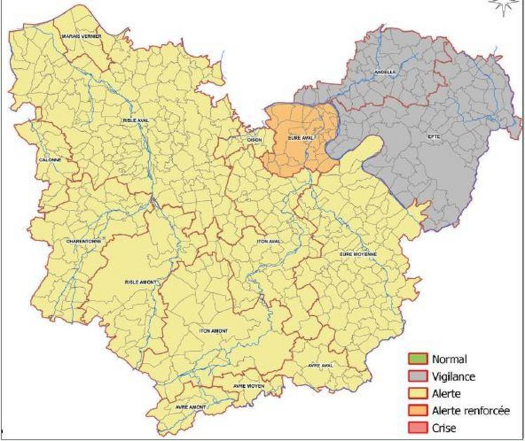 SITUATION DE LA SÉCHERESE DANS L’EURE