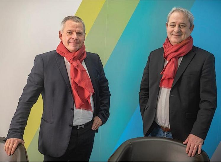 JEAN-CHARLES DESCHAMPS ET PATRICK APS, président et directeur de NatUp